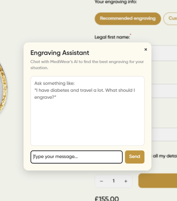 Helping you choose the right engraving with a little help from AI
