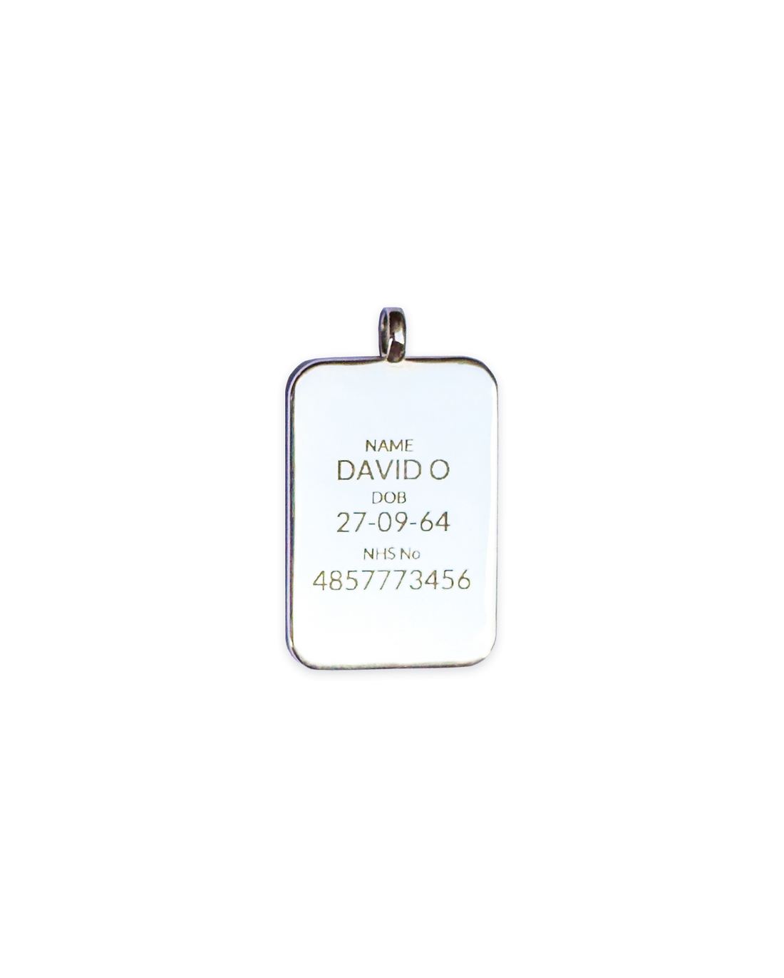 Classic Medical ID pendant with MediWear symbol.
